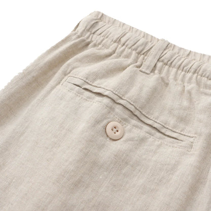 Casablanca Linen Shorts - Lightweight & Stylish Summer Essential