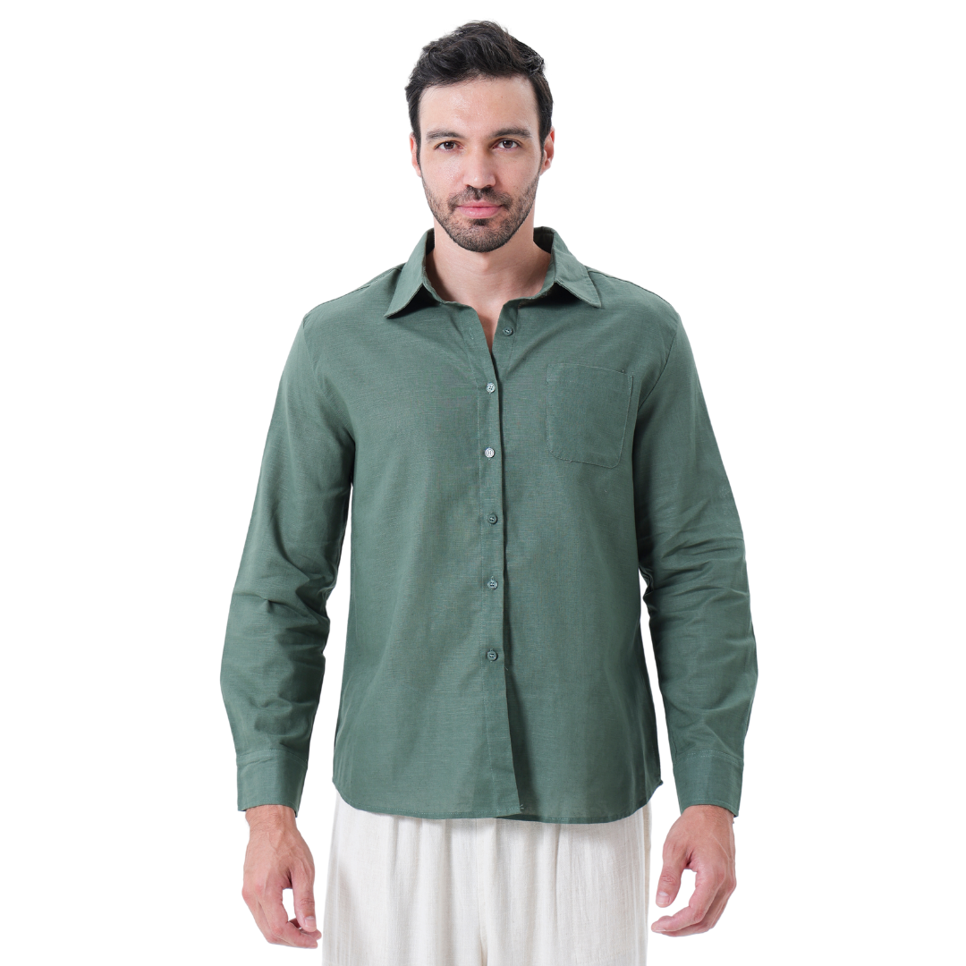 Cape Town Linen Shirt - Lightweight Comfort & Effortless Style